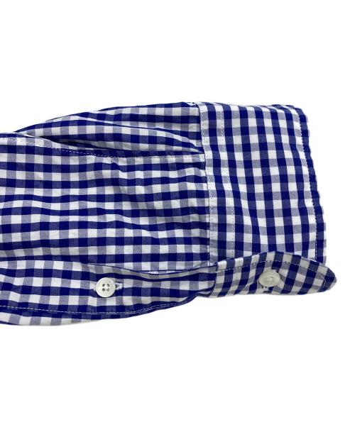 BEAMS PLUS（ビームスプラス）BEAMS PLUS (ビームスプラス) B.D. Gingham Check 100/2 Broad ブルー サイズ:Lの古着・服飾アイテム