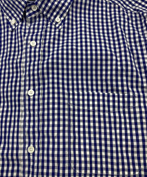 BEAMS PLUS（ビームスプラス）BEAMS PLUS (ビームスプラス) B.D. Gingham Check 100/2 Broad ブルー サイズ:Lの古着・服飾アイテム