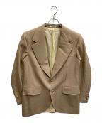 HUSBANDSハズバンズ）の古着「2B シングルウールジャケット」｜ベージュ