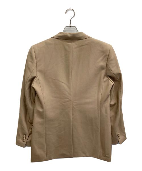 HUSBANDS（ハズバンズ）HUSBANDS (ハズバンズ) 2B シングルウールジャケット ベージュ サイズ:50の古着・服飾アイテム