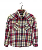 Wrangler×N.HOOLYWOODラングラー×エヌ ハリウッド）の古着「シャツ」｜レッド