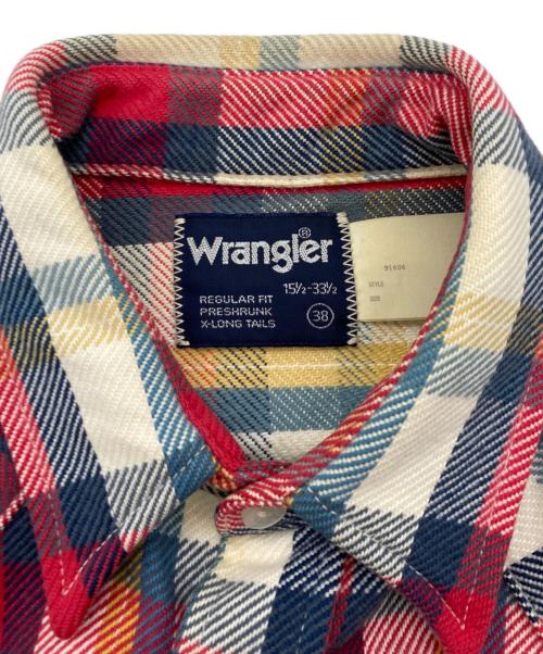 Wrangler（ラングラー）Wrangler (ラングラー) N.HOOLYWOOD (エヌ ハリウッド) シャツ レッド サイズ:38の古着・服飾アイテム