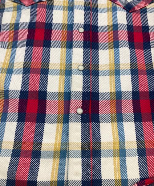 Wrangler（ラングラー）Wrangler (ラングラー) N.HOOLYWOOD (エヌ ハリウッド) シャツ レッド サイズ:38の古着・服飾アイテム