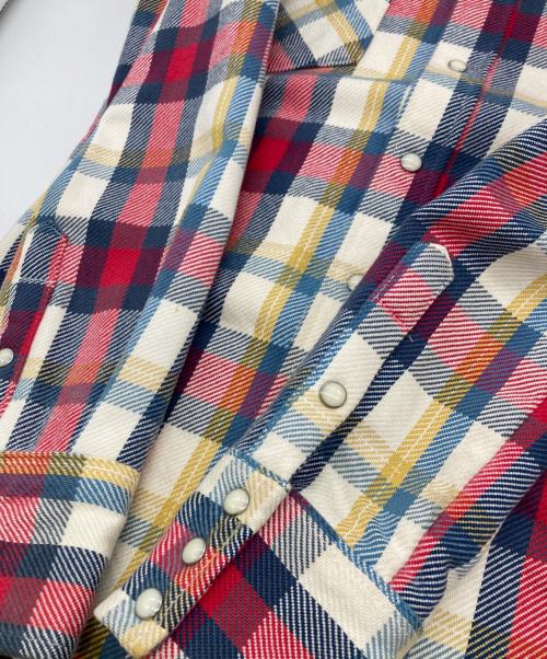 Wrangler（ラングラー）Wrangler (ラングラー) N.HOOLYWOOD (エヌ ハリウッド) シャツ レッド サイズ:38の古着・服飾アイテム