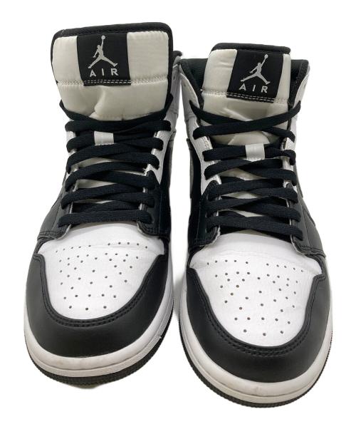 NIKE（ナイキ）NIKE (ナイキ) AIR JORDAN 1 MID WHITE SHADOW ブラック×ホワイト サイズ:27の古着・服飾アイテム