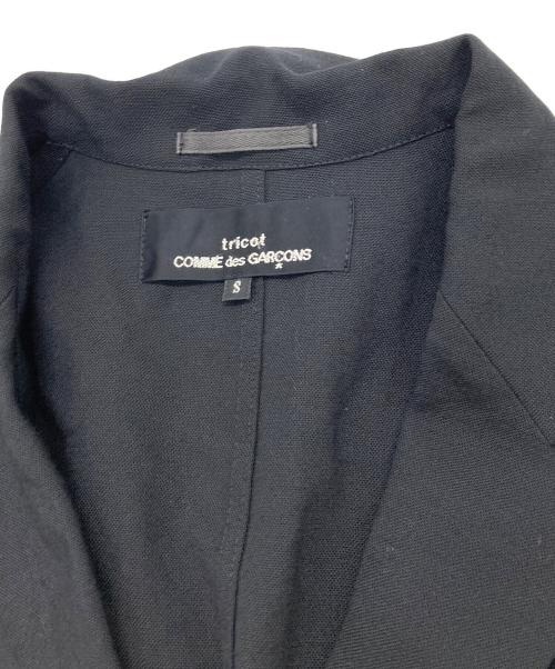 tricot COMME des GARCONS（トリココムデギャルソン）tricot COMME des GARCONS (トリココムデギャルソン) 3Bジャケット ブラック サイズ:Sの古着・服飾アイテム