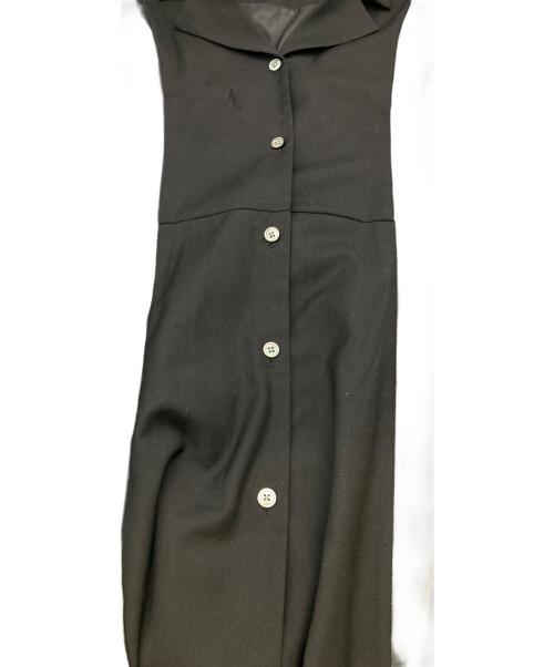 HARE（ハレ）HARE (ハレ) エコレザー切替コート ブラック サイズ:FREEの古着・服飾アイテム