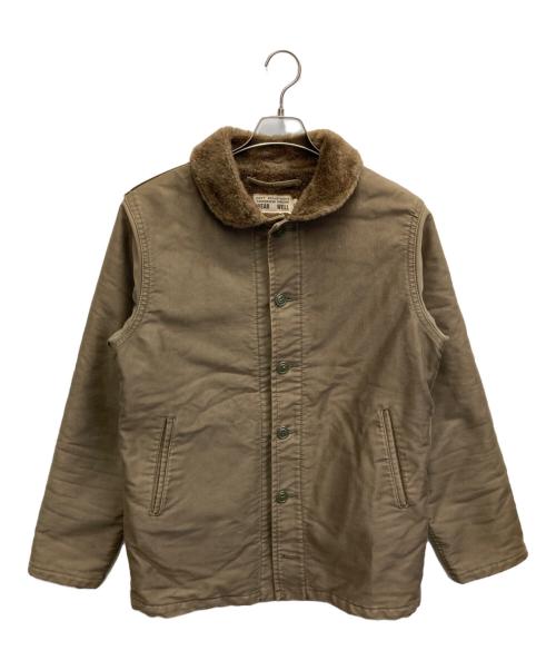 WEAR WELL（ウェアウェル）WEAR WELL (ウェアウェル) デッキジャケット オリーブ サイズ:2の古着・服飾アイテム
