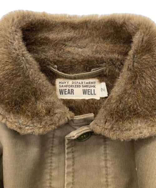 WEAR WELL（ウェアウェル）WEAR WELL (ウェアウェル) デッキジャケット オリーブ サイズ:2の古着・服飾アイテム