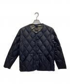 TAIONタイオン）の古着「キルティングジャケット」｜ブラック