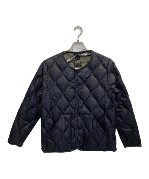 TAION（タイオン）TAION (タイオン) キルティングジャケット ブラック サイズ:XSの古着・服飾アイテム