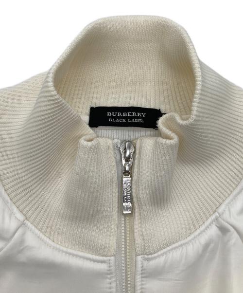 BURBERRY BLACK LABEL（バーバリーブラックレーベル）BURBERRY BLACK LABEL (バーバリーブラックレーベル) ジップアップジャケット ホワイト サイズ:2の古着・服飾アイテム
