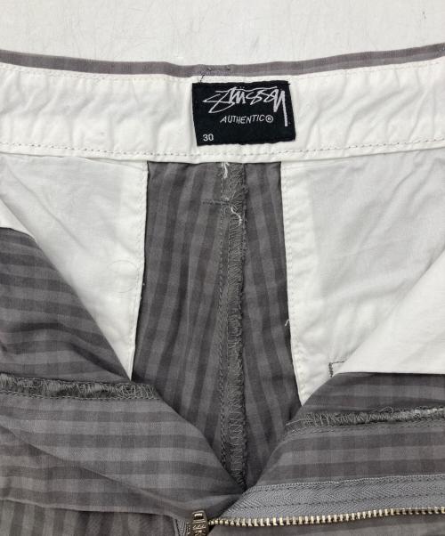 stussy（ステューシー）stussy (ステューシー) ハーフパンツ グレー サイズ:30の古着・服飾アイテム
