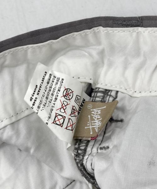 stussy（ステューシー）stussy (ステューシー) ハーフパンツ グレー サイズ:30の古着・服飾アイテム