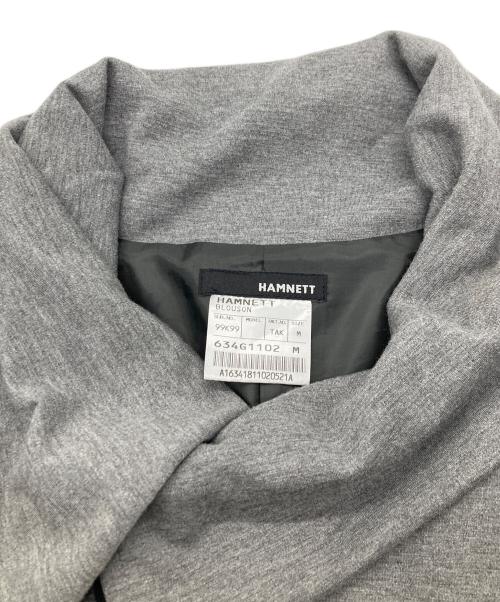 KATHARINE HAMNETT（キャサリンハムネット）KATHARINE HAMNETT (キャサリンハムネット) 変形ジップジャケット グレー サイズ:Mの古着・服飾アイテム