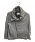 KATHARINE HAMNETT（キャサリンハムネット）の古着「変形ジップジャケット」｜グレー