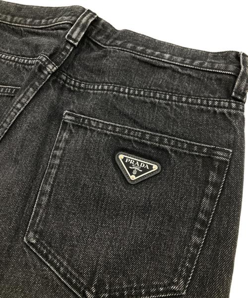 PRADA（プラダ）PRADA (プラダ) 21AW Cropped Tapered Jeans グレー サイズ:30の古着・服飾アイテム