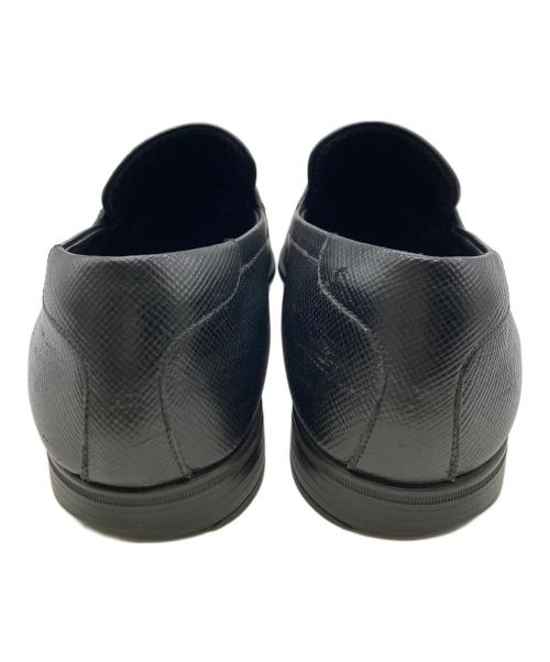 PRADA（プラダ）PRADA (プラダ) コインローファー ブラック サイズ:7 1/2の古着・服飾アイテム