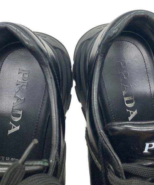 PRADA（プラダ）PRADA (プラダ) PRAX 01 SNEAKER ブラック サイズ:7の古着・服飾アイテム