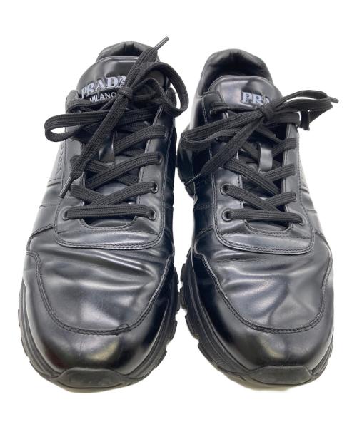 PRADA（プラダ）PRADA (プラダ) PRAX 01 SNEAKER ブラック サイズ:7の古着・服飾アイテム