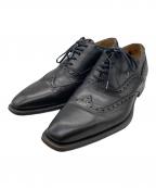 CERVINOセルビノ）の古着「ストレートチップシューズ」｜ブラック