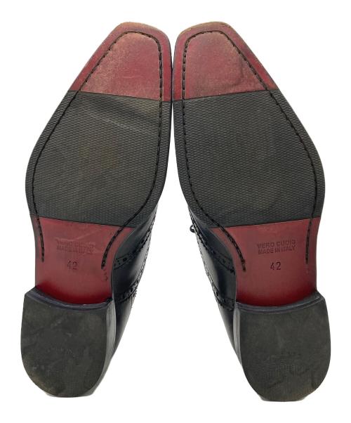 CERVINO（セルビノ）CERVINO (セルビノ) ストレートチップシューズ ブラック サイズ:42の古着・服飾アイテム