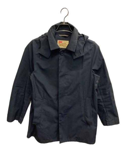 Traditional Weatherwear（トラディショナルウェザーウェア）Traditional Weatherwear (トラディショナルウェザーウェア) ステンカラーコート ブラック サイズ:FREEの古着・服飾アイテム
