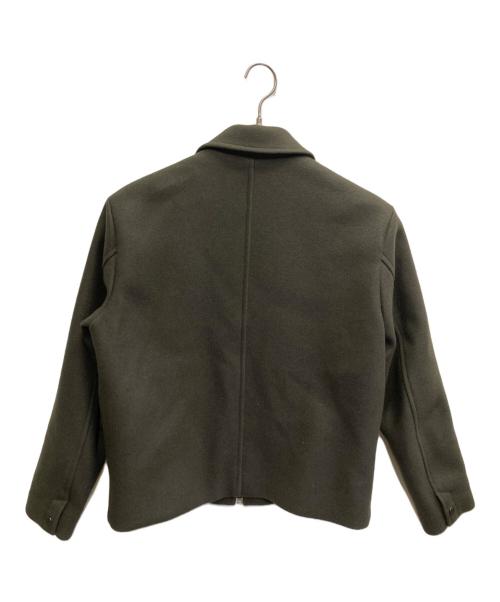 PUBLIC TOKYO（パブリックトウキョウ）PUBLIC TOKYO (パブリックトウキョウ) メルトンウールブルゾン オリーブ サイズ:2の古着・服飾アイテム