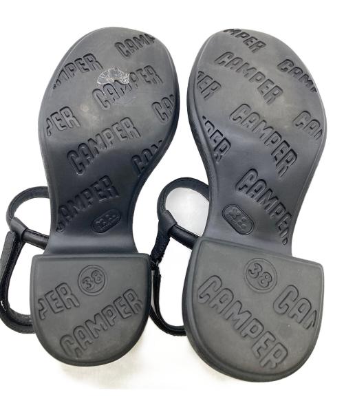 CAMPER（カンペール）CAMPER (カンペール) THELMA SANDAL ブラック サイズ:38の古着・服飾アイテム