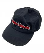 Hysteric Glamourヒステリックグラマー）の古着「MAIDEN LOGO刺繍 キャップ」｜ブラック