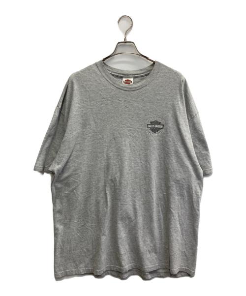 HARLEY-DAVIDSON（ハーレーダビッドソン）HARLEY-DAVIDSON (ハーレーダビッドソン) 00s プリントTシャツ グレー サイズ:2XLの古着・服飾アイテム