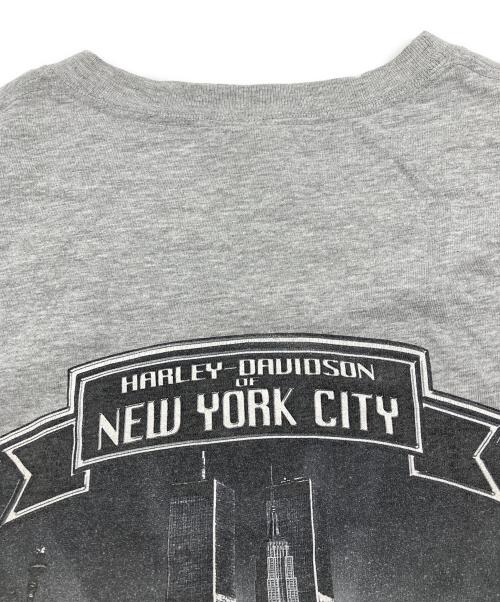 HARLEY-DAVIDSON（ハーレーダビッドソン）HARLEY-DAVIDSON (ハーレーダビッドソン) 00s プリントTシャツ グレー サイズ:2XLの古着・服飾アイテム
