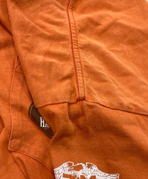 HARLEY-DAVIDSON（ハーレーダビッドソン）HARLEY-DAVIDSON (ハーレーダビッドソン) 00s プリントTシャツ　USA製 オレンジ サイズ:XXXLの古着・服飾アイテム