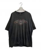HARLEY-DAVIDSONハーレーダビッドソン）の古着「プリントTシャツ」｜ブラック
