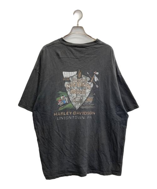 HARLEY-DAVIDSON（ハーレーダビッドソン）HARLEY-DAVIDSON (ハーレーダビッドソン) プリントTシャツ ブラック サイズ:3XLの古着・服飾アイテム