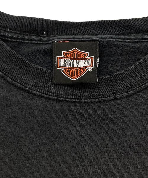 HARLEY-DAVIDSON（ハーレーダビッドソン）HARLEY-DAVIDSON (ハーレーダビッドソン) プリントTシャツ ブラック サイズ:3XLの古着・服飾アイテム