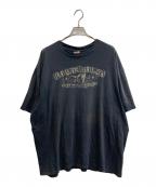 HARLEY-DAVIDSONハーレーダビッドソン）の古着「00s プリントTシャツ」｜ブラック