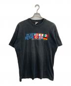 FRUIT OF THE LOOMフルーツオブザルーム）の古着「90s プリントTシャツ」｜ブラック
