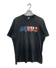 FRUIT OF THE LOOM（フルーツオブザルーム）の古着「90s プリントTシャツ」｜ブラック