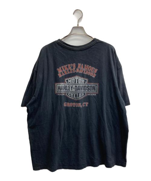 HARLEY-DAVIDSON（ハーレーダビッドソン）HARLEY-DAVIDSON (ハーレーダビッドソン) 00s プリントTシャツ ブラック サイズ:3XLの古着・服飾アイテム