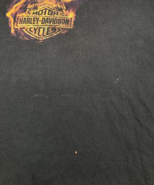 HARLEY-DAVIDSON（ハーレーダビッドソン）HARLEY-DAVIDSON (ハーレーダビッドソン) 00s プリントTシャツ ブラック サイズ:3XLの古着・服飾アイテム