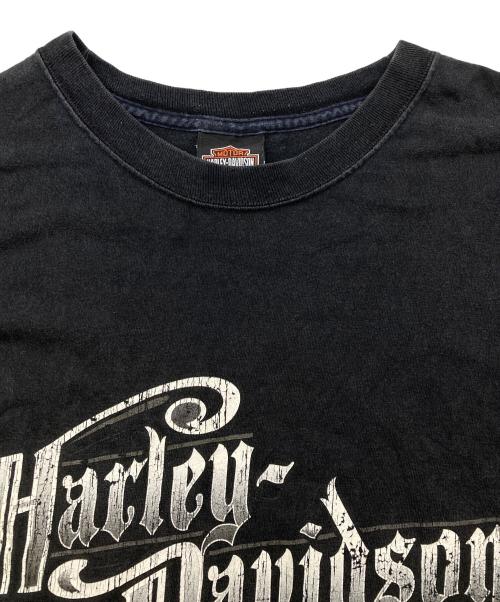 HARLEY-DAVIDSON（ハーレーダビッドソン）HARLEY-DAVIDSON (ハーレーダビッドソン) プリントTシャツ USA製 ブラック サイズ:4XLの古着・服飾アイテム