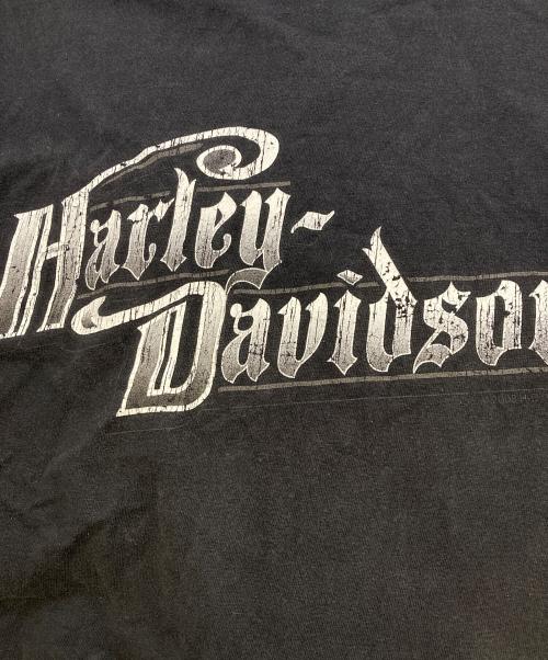 HARLEY-DAVIDSON（ハーレーダビッドソン）HARLEY-DAVIDSON (ハーレーダビッドソン) プリントTシャツ USA製 ブラック サイズ:4XLの古着・服飾アイテム