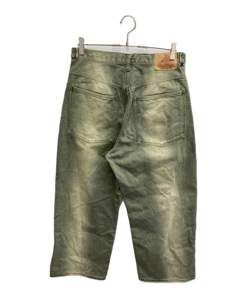 X-LARGE（エクストララージ）X-LARGE (エクストララージ) FADED BAGGY DENIM PANTS グリーン サイズ:32の古着・服飾アイテム