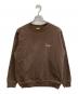 Dime（ダイム）の古着「Classic Small Logo Crewneck」｜ブラウン
