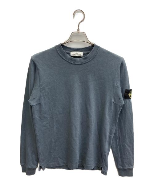 STONE ISLAND（ストーンアイランド）STONE ISLAND (ストーンアイランド) SWEAT SHIRT CREWNECK ブルー サイズ:Sの古着・服飾アイテム