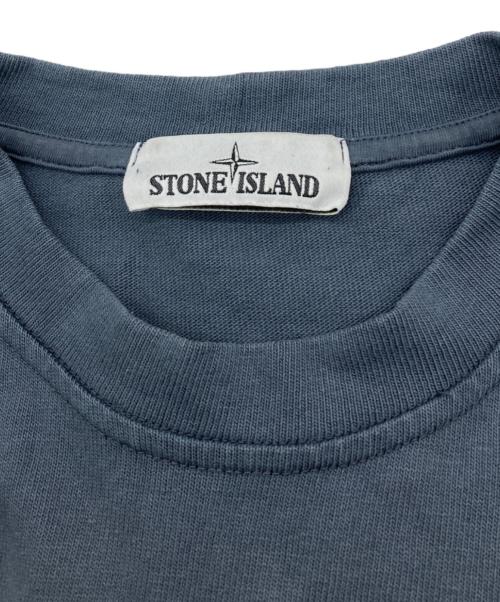 STONE ISLAND（ストーンアイランド）STONE ISLAND (ストーンアイランド) SWEAT SHIRT CREWNECK ブルー サイズ:Sの古着・服飾アイテム