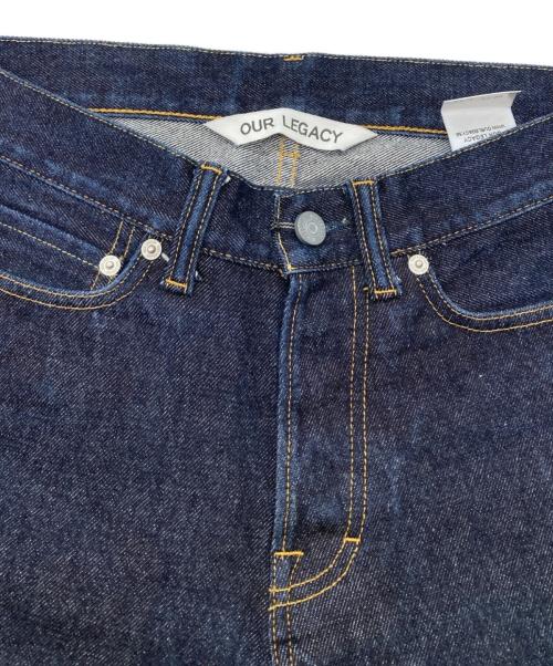 OUR LEGACY（アワーレガシー）OUR LEGACY (アワーレガシー) ZERO CUT RAW BLUE インディゴ サイズ:W28 L32の古着・服飾アイテム