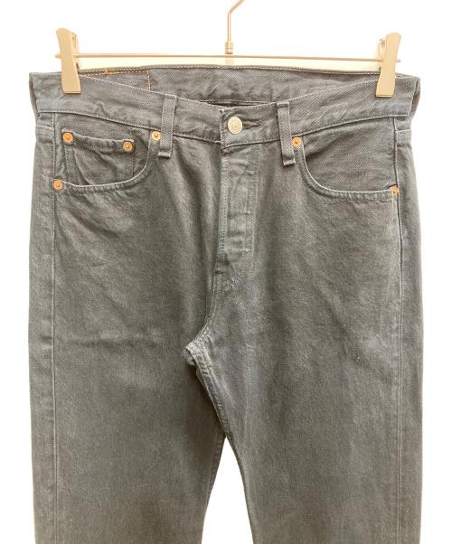 LEVI'S（リーバイス）LEVI'S (リーバイス) 501ブラックデニムパンツ ブラック サイズ:73.5cm (W29)の古着・服飾アイテム