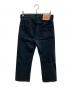 LEVI'S (リーバイス) 501ブラックデニムパンツ ブラック サイズ:73.5cm (W29)：3000円